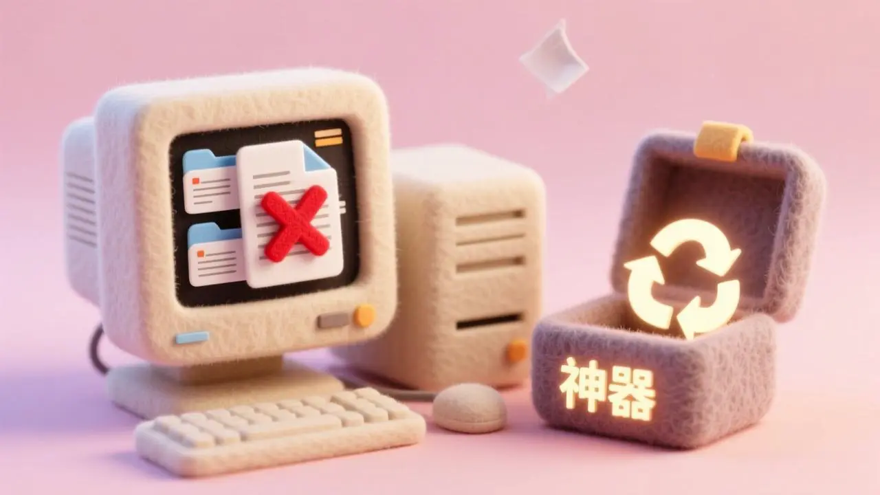 电脑文件误删别慌，这款神器帮你轻松找回 [M062]-码小屋