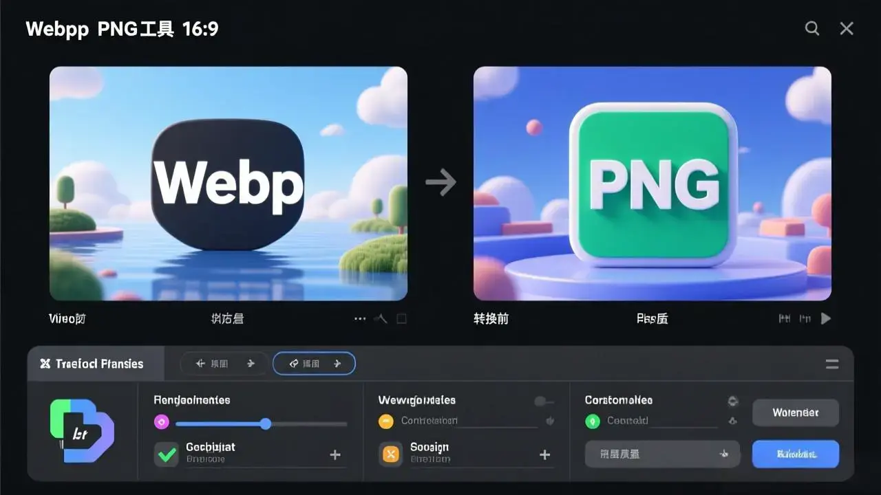再也不用在线转换！这款WebP转PNG工具很实用，工作更高效   【M122】-码小屋