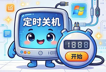 绿色纯净！Windows必备定时关机神器：免安装、无广告，一键设定自动休眠/重启-码小屋