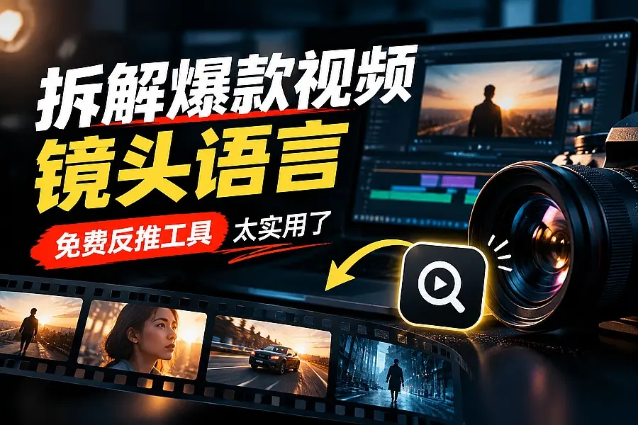 拆解爆款视频镜头语言,这个免费反推工具太实用了|码小屋