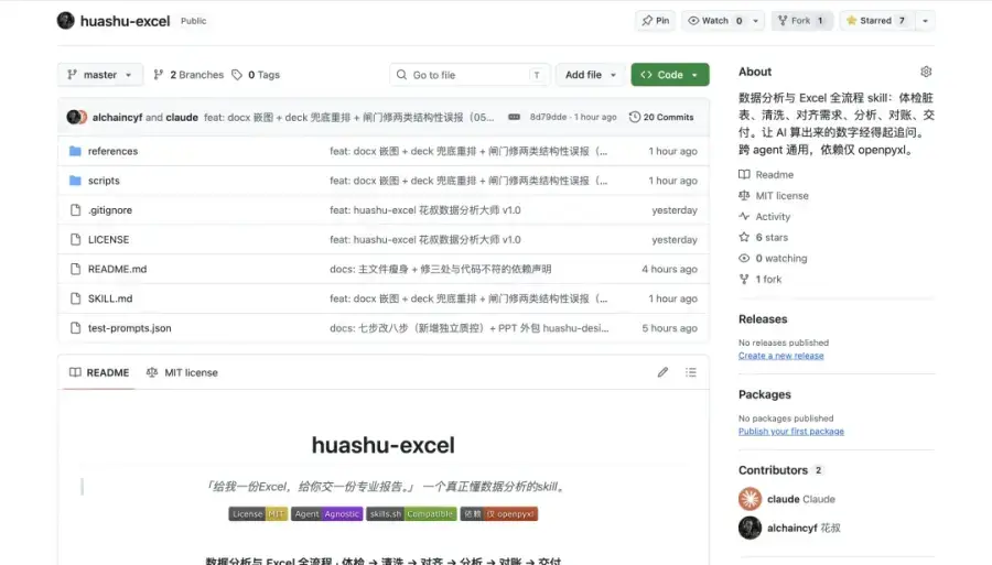 Excel数据分析总出错？开源Agent Skill用八步流程解决数据清洗与对账难题